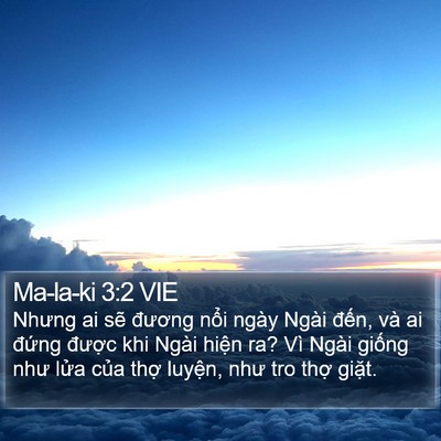 Ma-la-ki 3:2 VIE Bible Verse Image