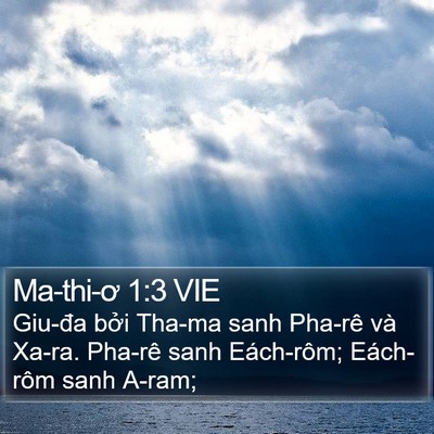 Ma-thi-ơ 1:3 VIE Bible Verse Image