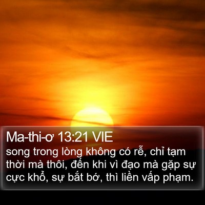 Ma-thi-ơ 13:21 VIE Bible Verse Image