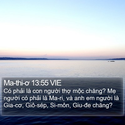 Ma-thi-ơ 13:55 VIE Bible Verse Image