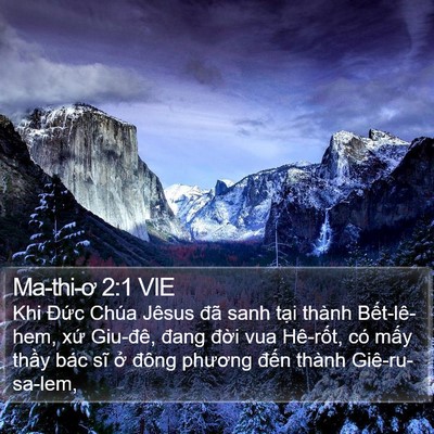Ma-thi-ơ 2:1 VIE Bible Verse Image