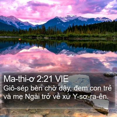 Ma-thi-ơ 2:21 VIE Bible Verse Image