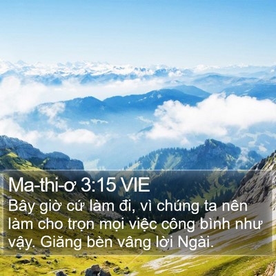 Ma-thi-ơ 3:15 VIE Bible Verse Image