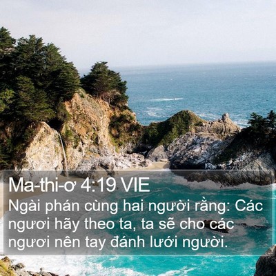 Ma-thi-ơ 4:19 VIE Bible Verse Image