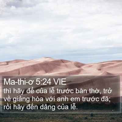 Ma-thi-ơ 5:24 VIE Bible Verse Image