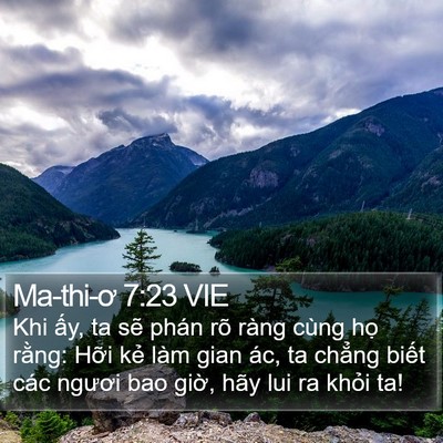 Ma-thi-ơ 7:23 VIE Bible Verse Image