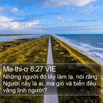 Ma-thi-ơ 8:27 VIE Bible Verse Image