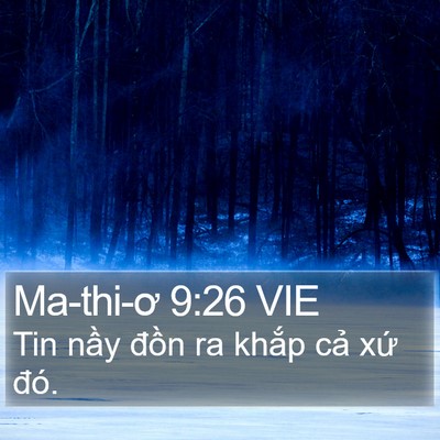 Ma-thi-ơ 9:26 VIE Bible Verse Image