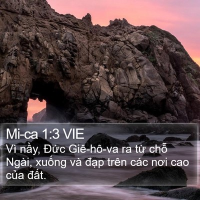 Mi-ca 1:3 VIE Bible Verse Image