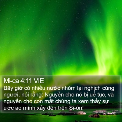 Mi-ca 4:11 VIE Bible Verse Image
