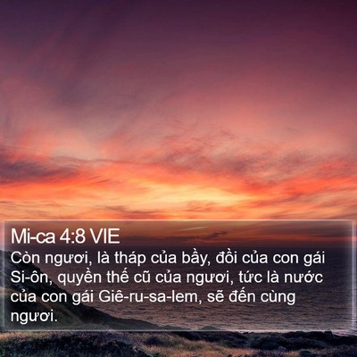 Mi-ca 4:8 VIE Bible Verse Image
