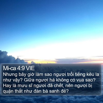 Mi-ca 4:9 VIE Bible Verse Image