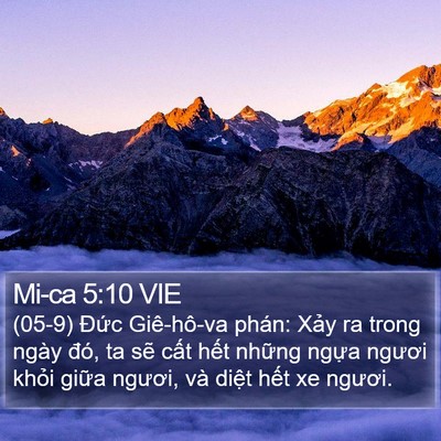 Mi-ca 5:10 VIE Bible Verse Image