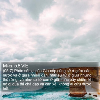 Mi-ca 5:8 VIE Bible Verse Image