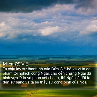 Mi-ca 7:9 VIE Bible Verse Image