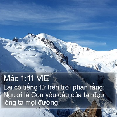 Mác 1:11 VIE Bible Verse Image