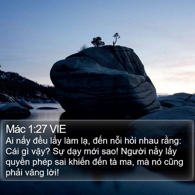 Mác 1:27 VIE Bible Verse Image