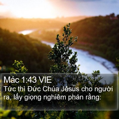 Mác 1:43 VIE Bible Verse Image
