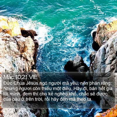 Mác 10:21 VIE Bible Verse Image