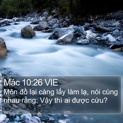 Mác 10:26 VIE Bible Verse Image