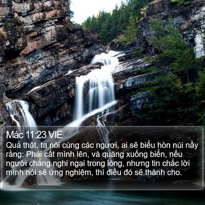 Mác 11:23 VIE Bible Verse Image