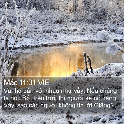 Mác 11:31 VIE Bible Verse Image