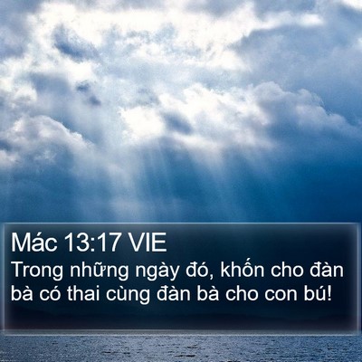 Mác 13:17 VIE Bible Verse Image