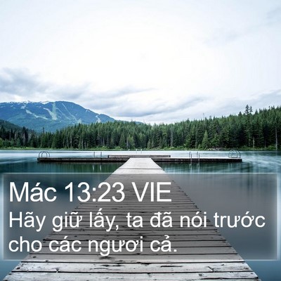 Mác 13:23 VIE Bible Verse Image