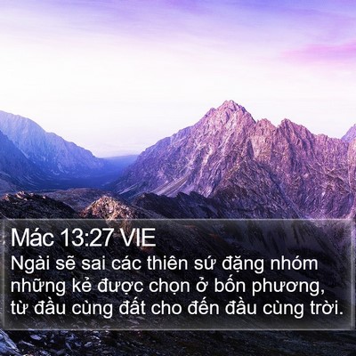 Mác 13:27 VIE Bible Verse Image