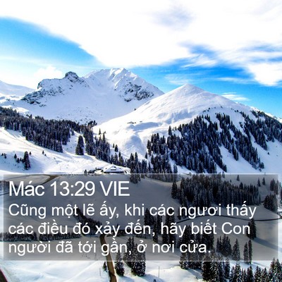 Mác 13:29 VIE Bible Verse Image