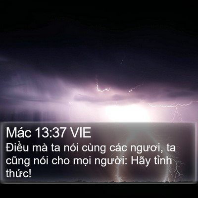 Mác 13:37 VIE Bible Verse Image