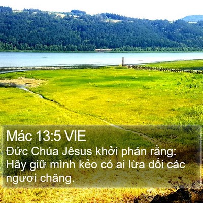 Mác 13:5 VIE Bible Verse Image