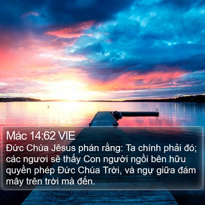 Mác 14:62 VIE Bible Verse Image