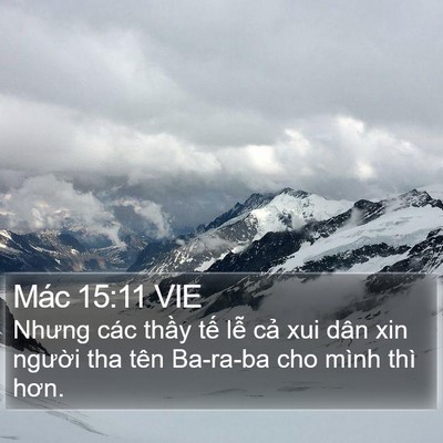 Mác 15:11 VIE Bible Verse Image