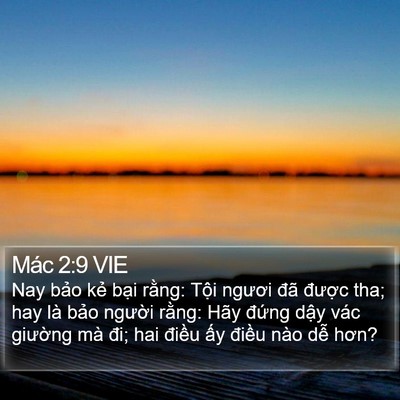 Mác 2:9 VIE Bible Verse Image