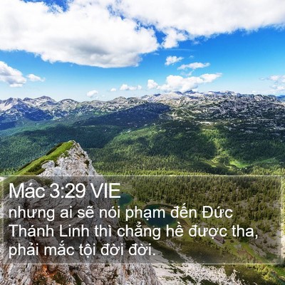 Mác 3:29 VIE Bible Verse Image