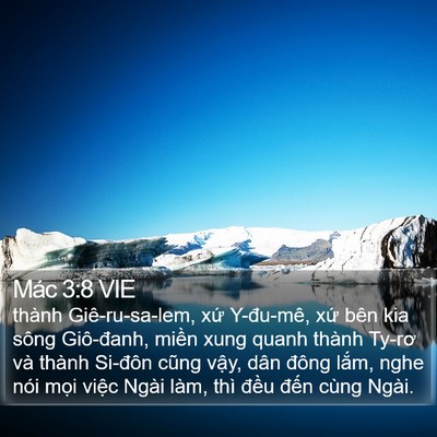 Mác 3:8 VIE Bible Verse Image