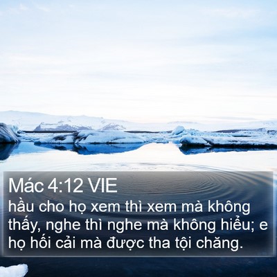 Mác 4:12 VIE Bible Verse Image