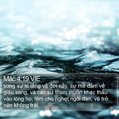 Mác 4:19 VIE Bible Verse Image