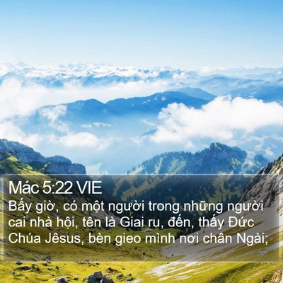 Mác 5:22 VIE Bible Verse Image