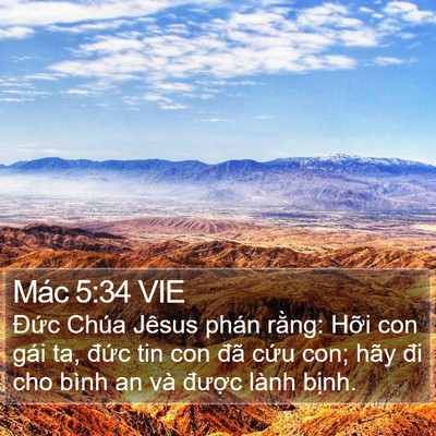 Mác 5:34 VIE Bible Verse Image