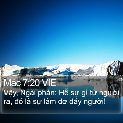 Mác 7:20 VIE Bible Verse Image