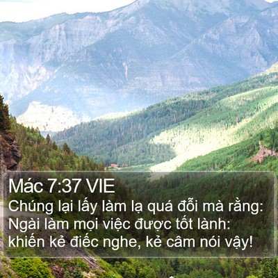 Mác 7:37 VIE Bible Verse Image