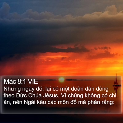 Mác 8:1 VIE Bible Verse Image
