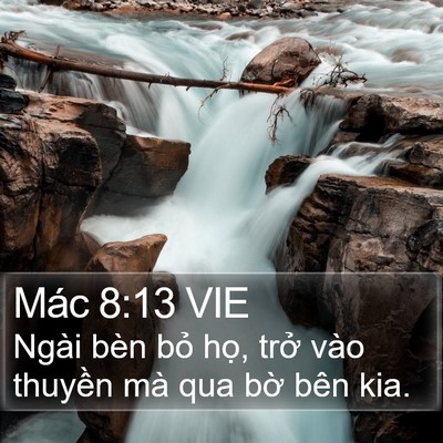 Mác 8:13 VIE Bible Verse Image
