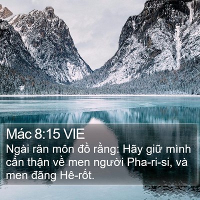 Mác 8:15 VIE Bible Verse Image