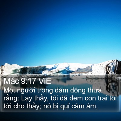 Mác 9:17 VIE Bible Verse Image
