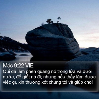 Mác 9:22 VIE Bible Verse Image