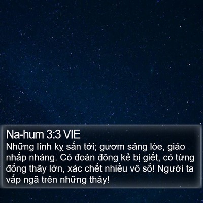 Na-hum 3:3 VIE Bible Verse Image