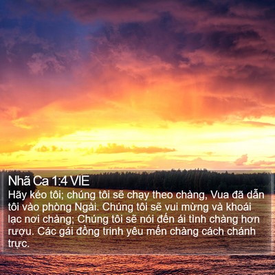 Nhã Ca 1:4 VIE Bible Verse Image
